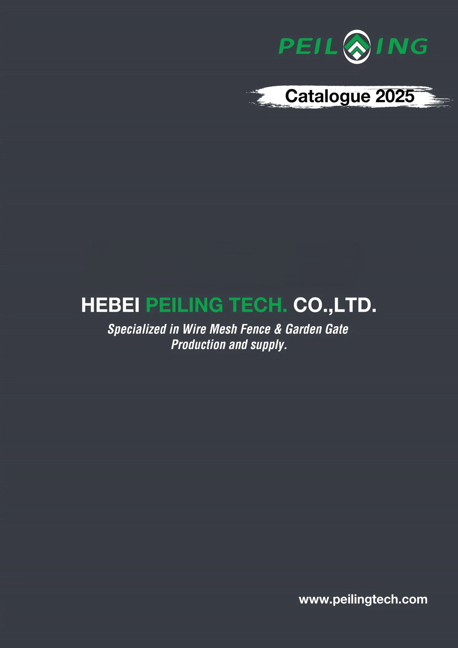 Catalogue 2025 of Peiling Tech - PEILING