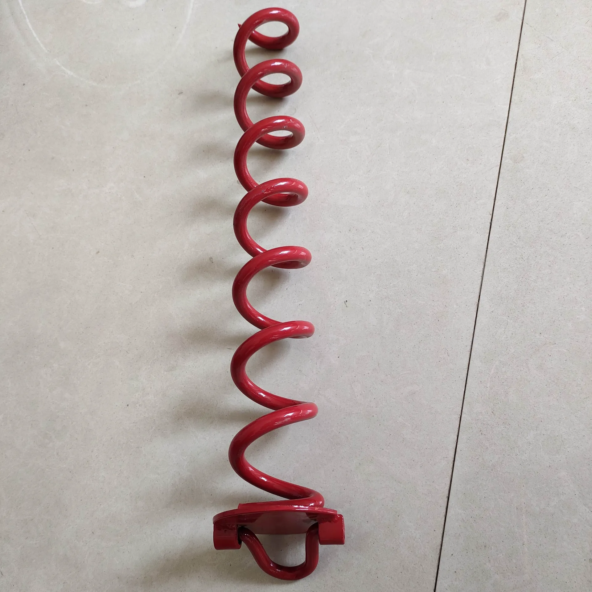 Spiral Anchor With Folding Ring