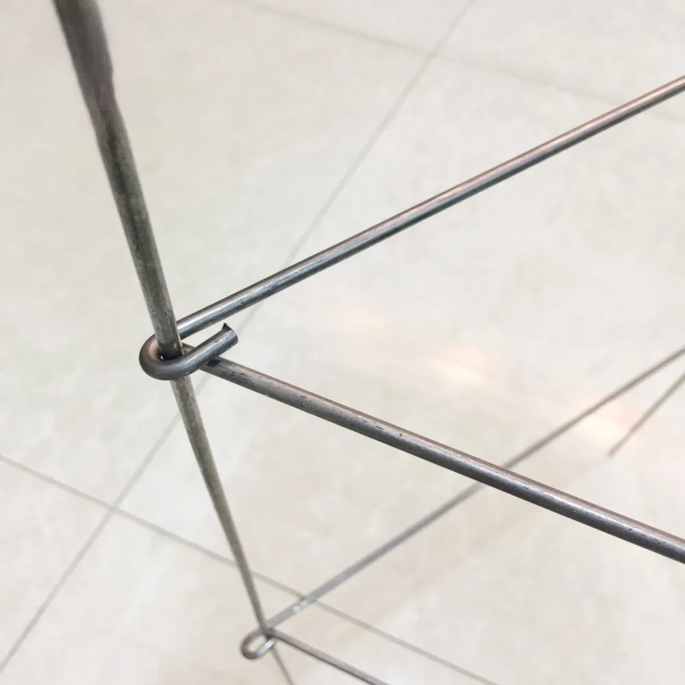 Garden Plant Support Climbing Plants Conical Trellis Supporter Frame