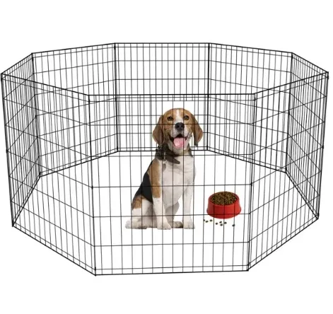 Dog Playpen With Top for Puppy Safety