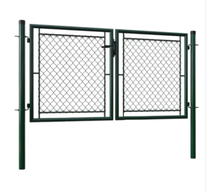 Integrating Double Garden Gates into a Landscape Design