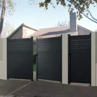 Aluminium Double Gates For Estates​