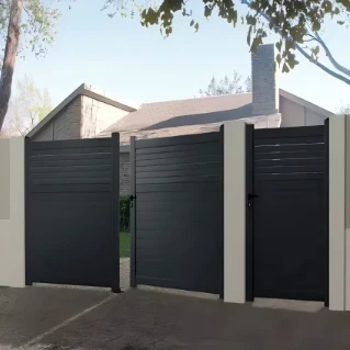 Aluminium Double Gates For Estates​