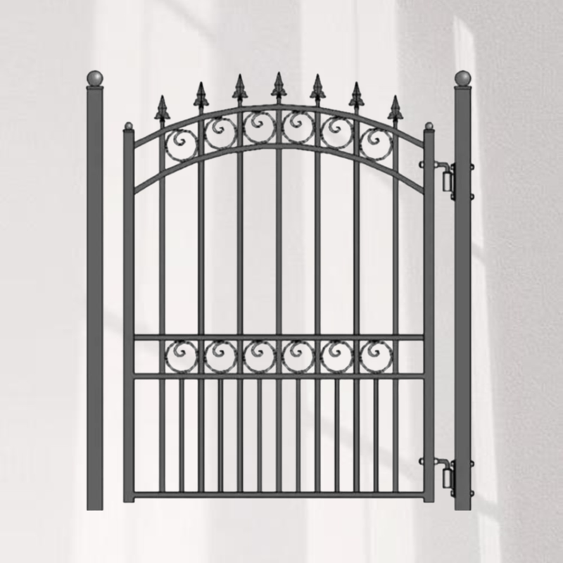 Iron Gate Single Door Design: Practical Insights and Trends