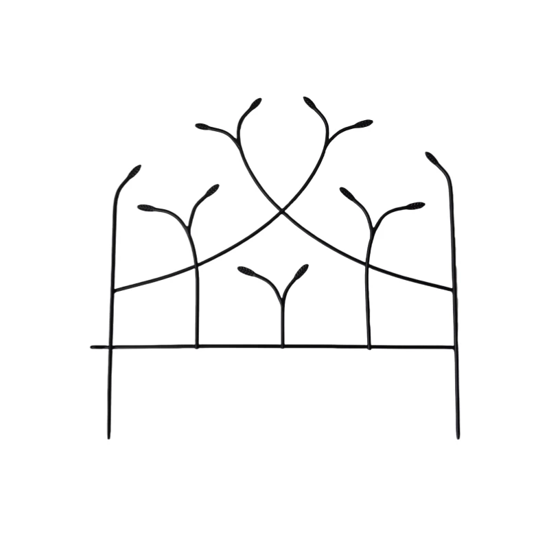 Durable Grey Garden Fence – Industrial-Grade Quality & Style