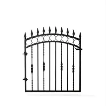 Durable Ornate Garden Gates: Steel Single/Double Wrought Iron