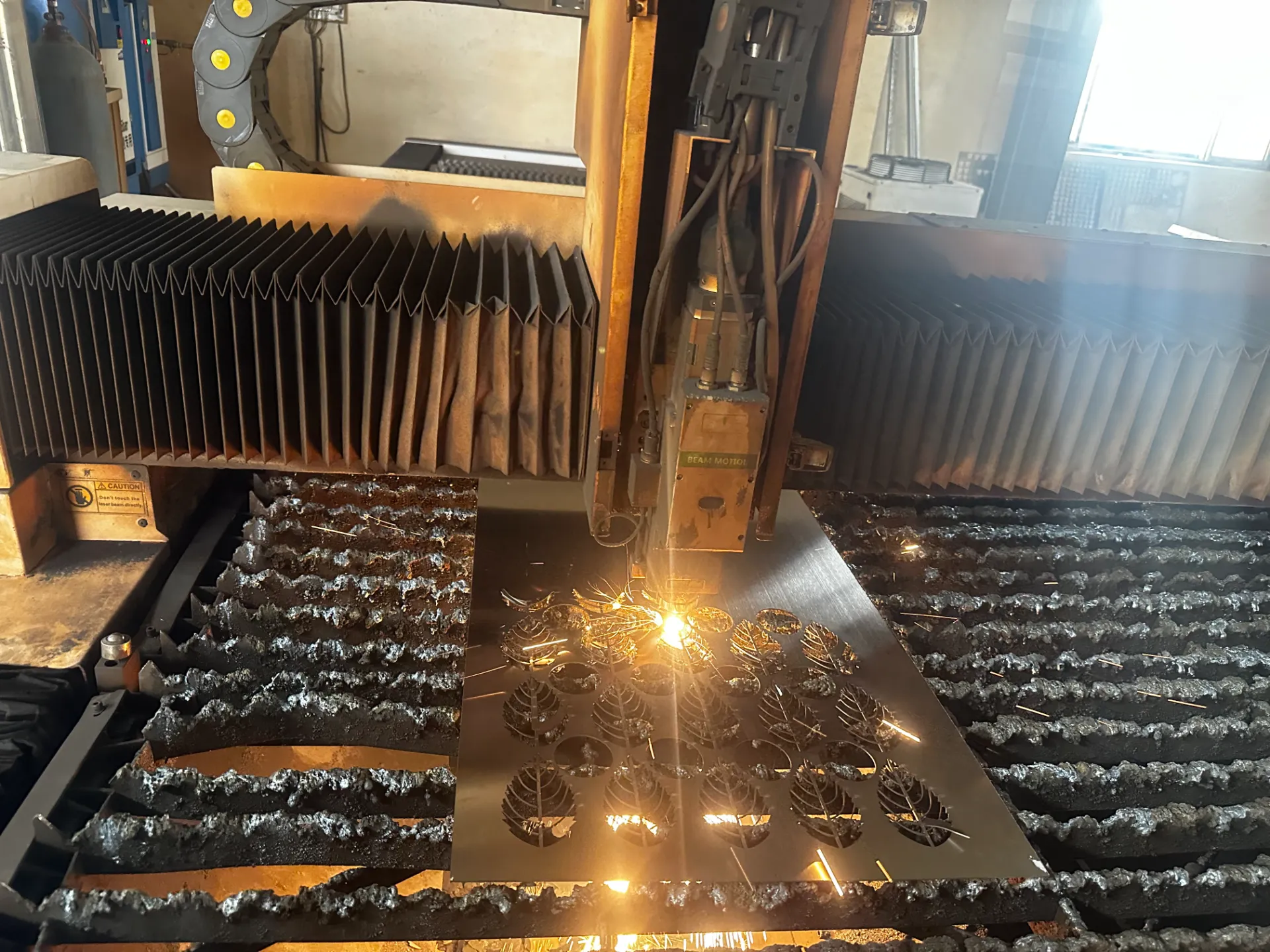 Cheap Popular Laser Cutting Steel Sheet Garden Fence Panels