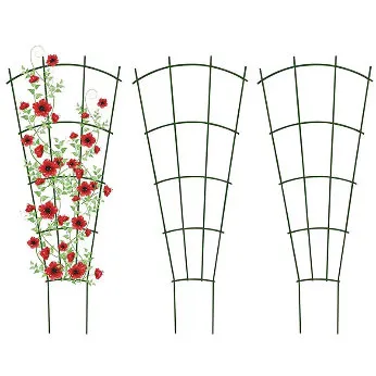 Durable Outdoor Decoration Metal Garden Trellis for Plants Climbing Support