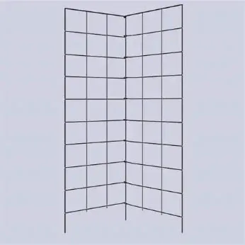 Durable Outdoor Decoration Metal Garden Trellis for Plants Climbing Support