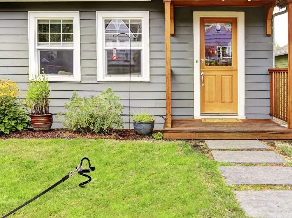 Spiral Anchor With Folding Ring