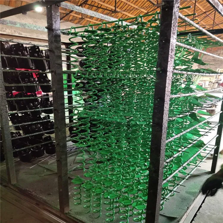 Spiral Anchor With Folding Ring