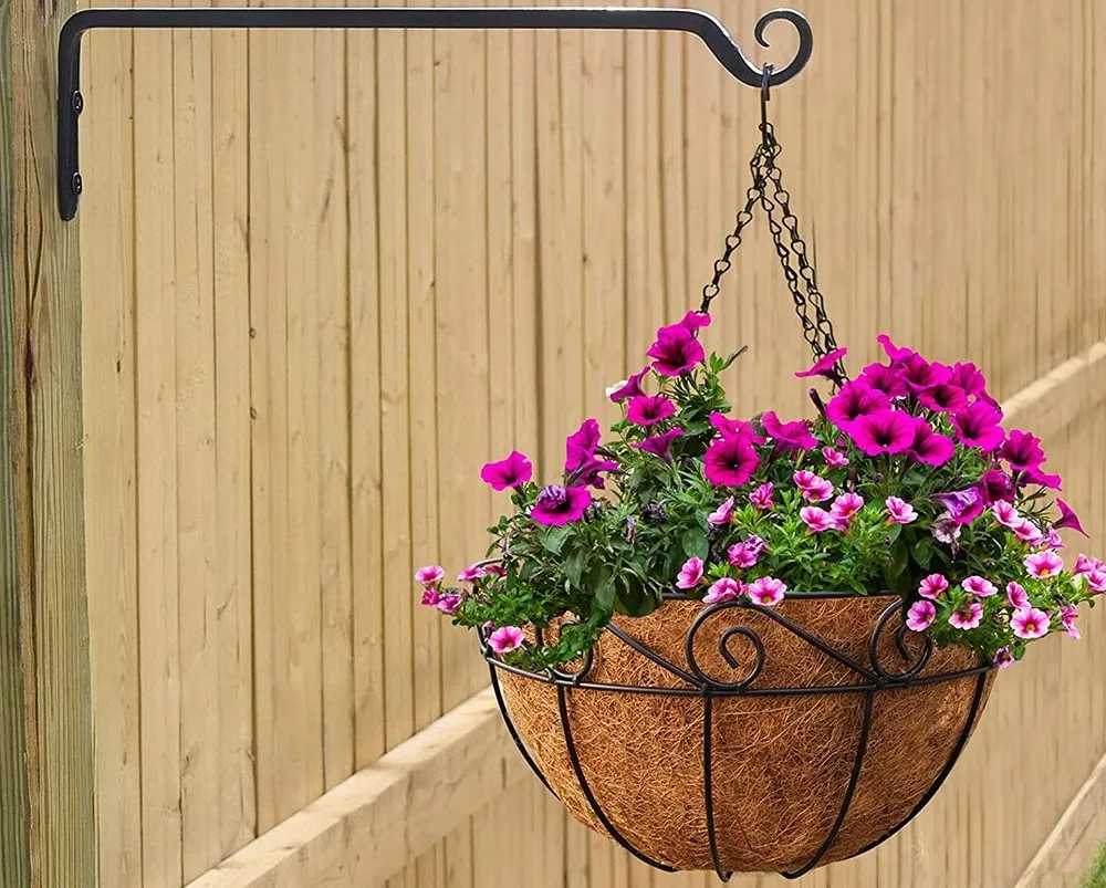 Natural Seedling Nutrition Pot Biodegradable Flower Pot Coconut Fiber Hanging Baskets for Plants Outdoor