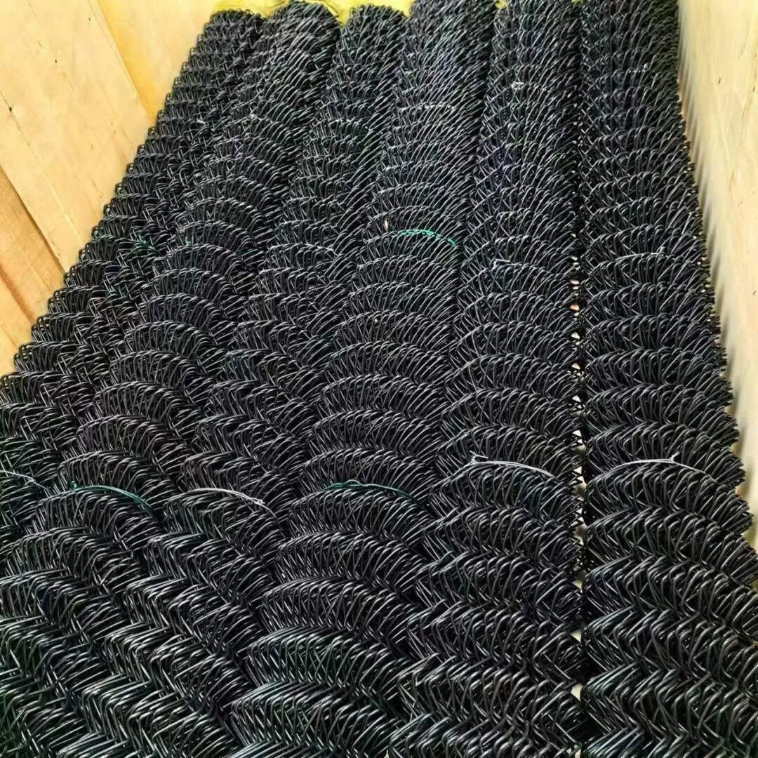 ROLL PVC Coated Diamond Shape Wire Mesh Steel Galvanize Chain Link Fence