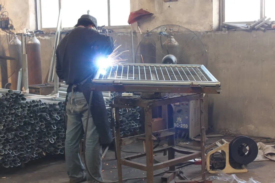 Link Wire Mesh Fence Single Wing Gate Square Pipe(Deco Panel) Powder Coating Welded Wire Mesh Panel Garden Gate