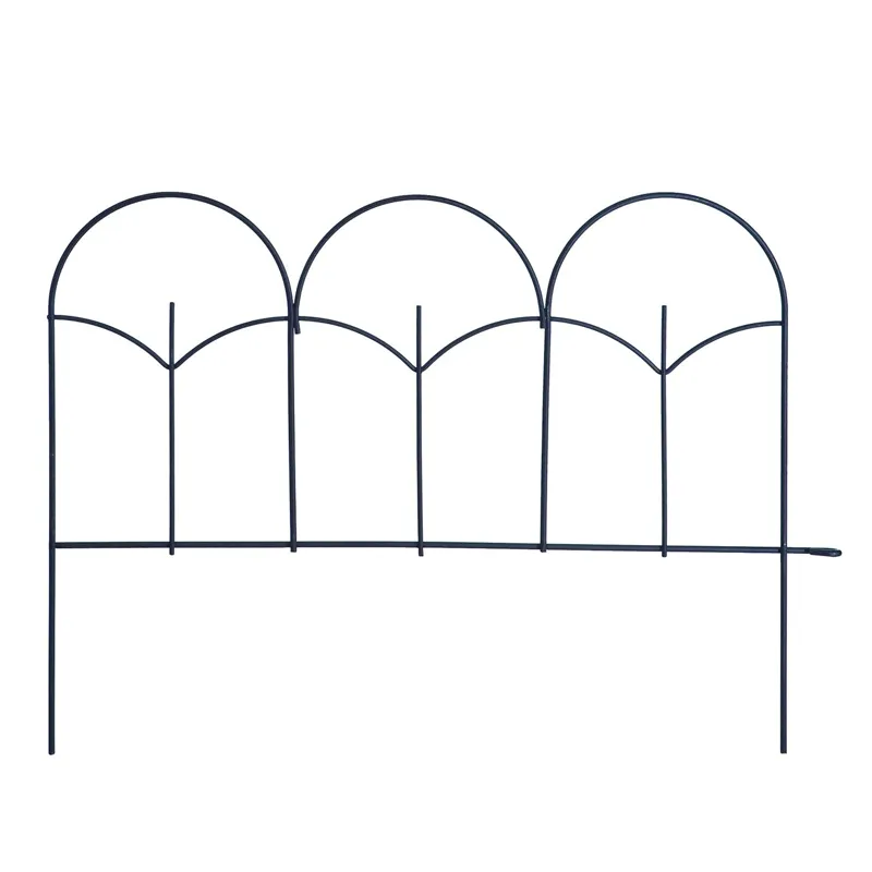 Hot Selling Cheap Metal Garden Arch & Fence Border for Gardens