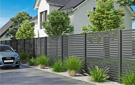 metal back garden gates
