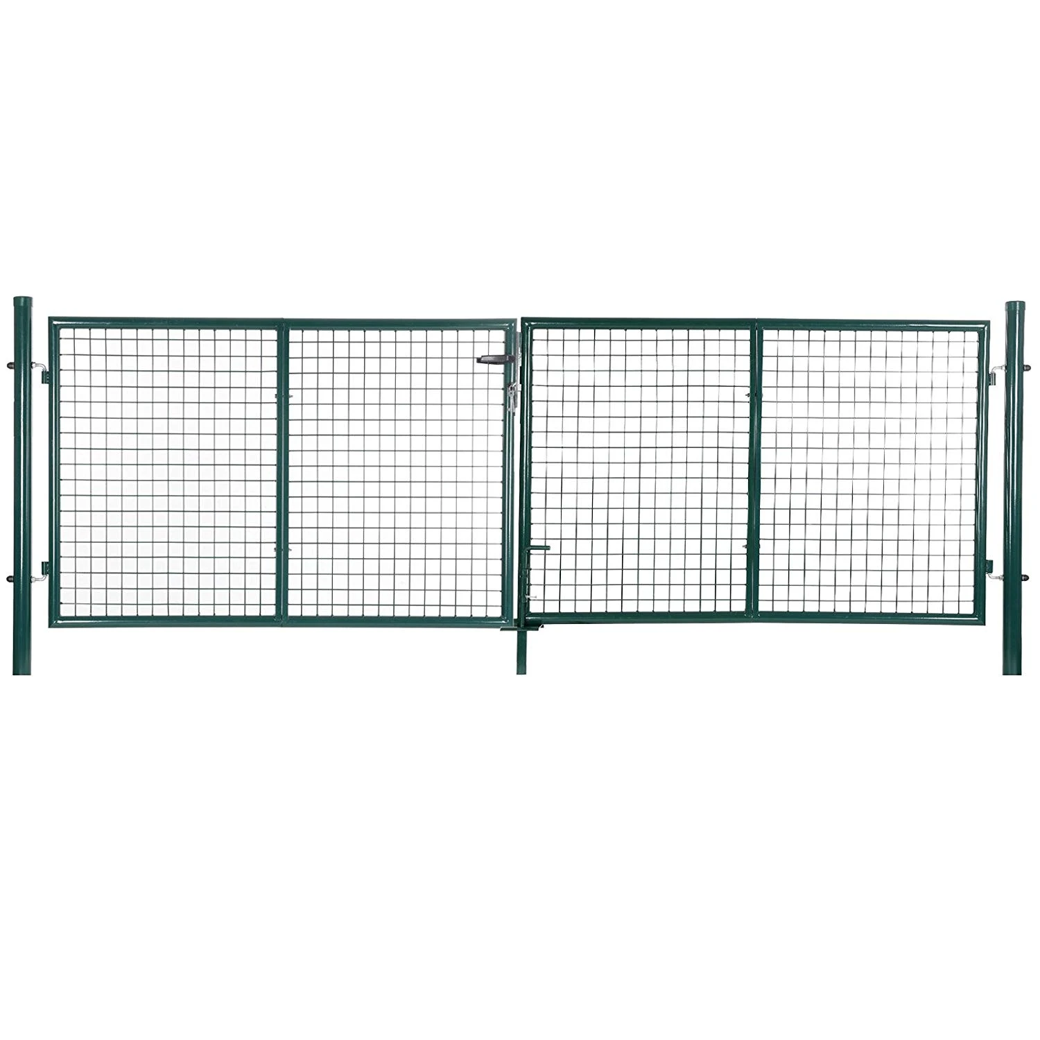 Round Pipe Splice Plate Double Wing Entrance Mesh Metal Door