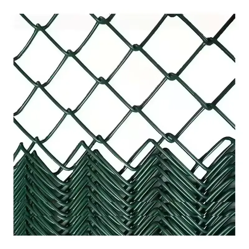 Square Pipe Post Separate Door Panels Metal Mesh Gate With For Home Entrance