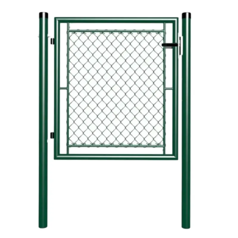 Durable Single Garden Gate: 3ft Metal & Chain Link Options