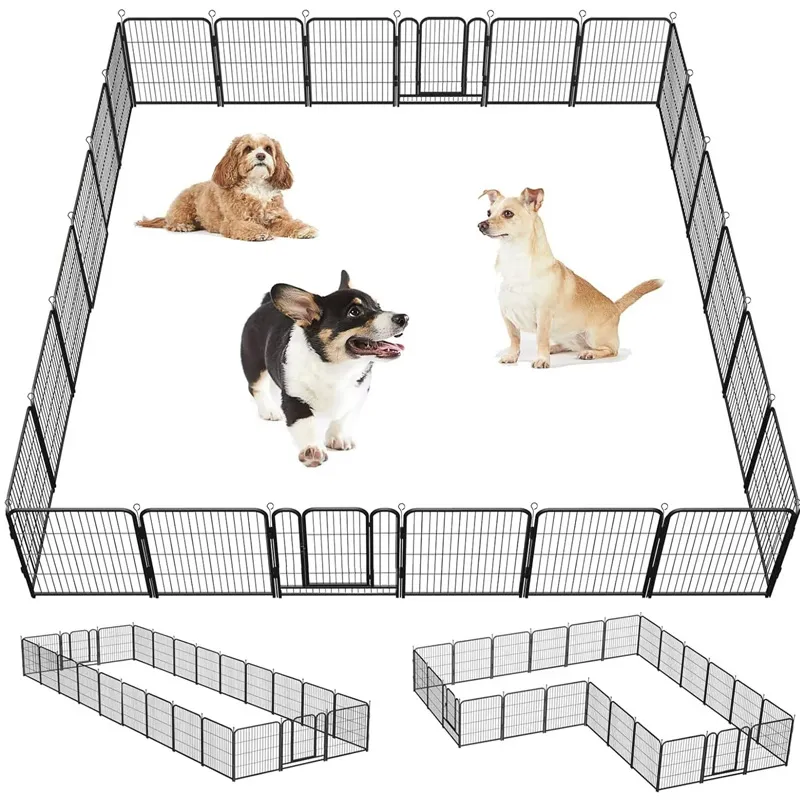 Durable Dog Playpen with Waterproof Bottom - Easy Clean & Safe