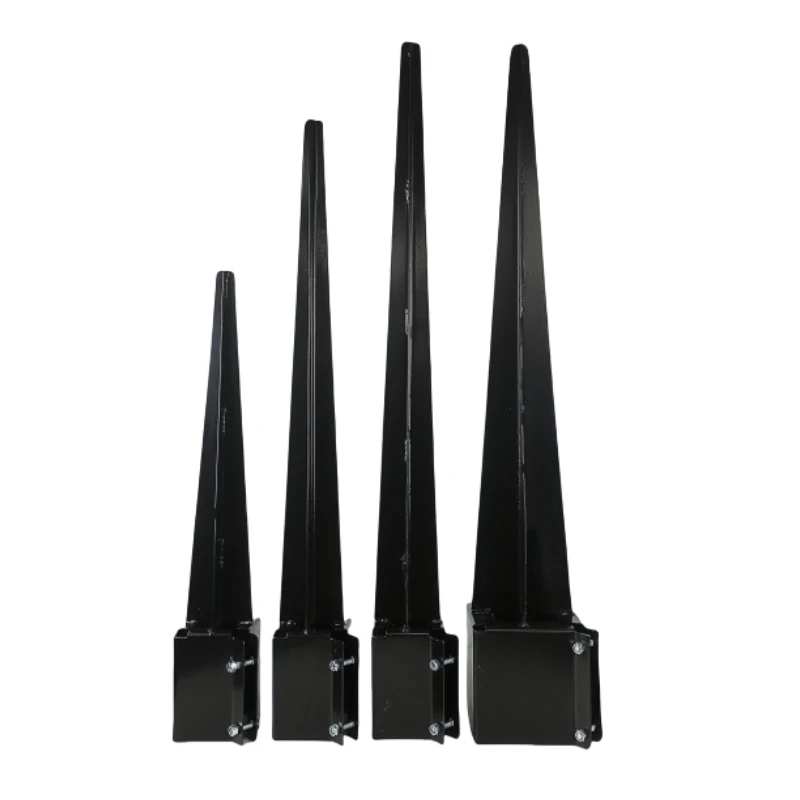 PVC Powder Coated Round Pipe Double Wing Entrance Gate