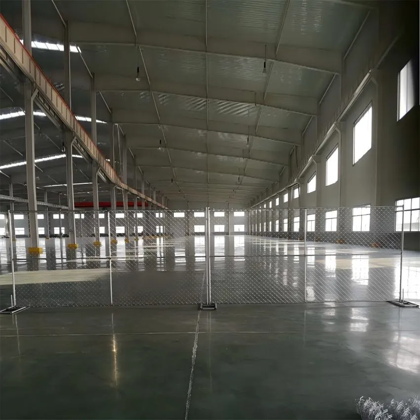 USA Standard Galvanized Movable Chain Link Temporary Fence