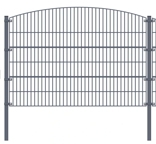 large double driveway gates