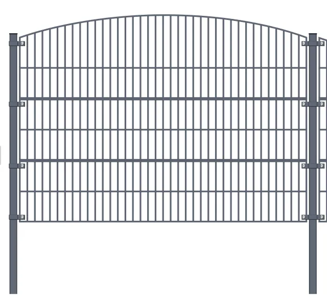 2D Corrugated Twin Wire Garden Fence - Decorative & Durable