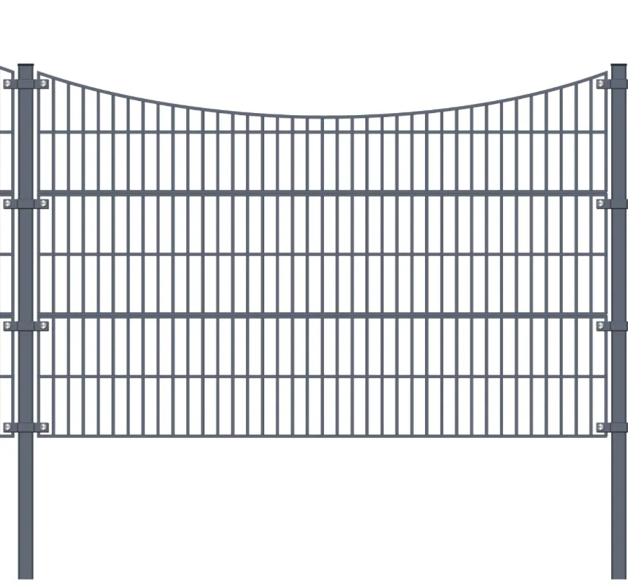 2D Corrugated Twin Wire Garden Fence - Decorative & Durable
