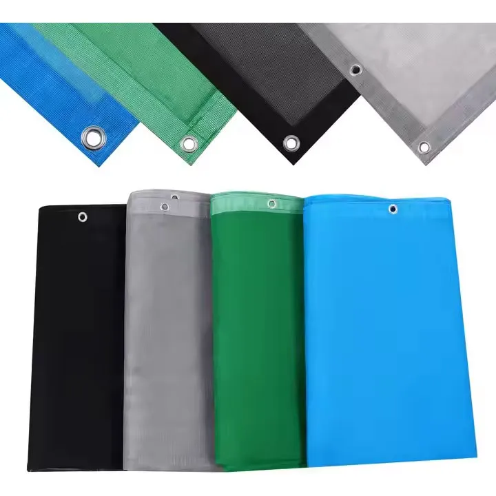 Antil-Uv Mesh Fabric Privacy Fence Net For Tennis Court HDPE