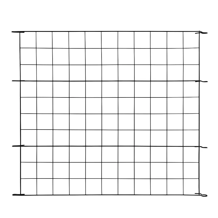 Portable Versatile PVC Coated Pond Fence Unbent For Garden Pond Fence