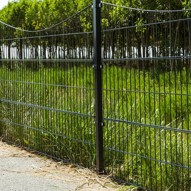 2D Corrugated Twin Wire Garden Fence - Decorative & Durable