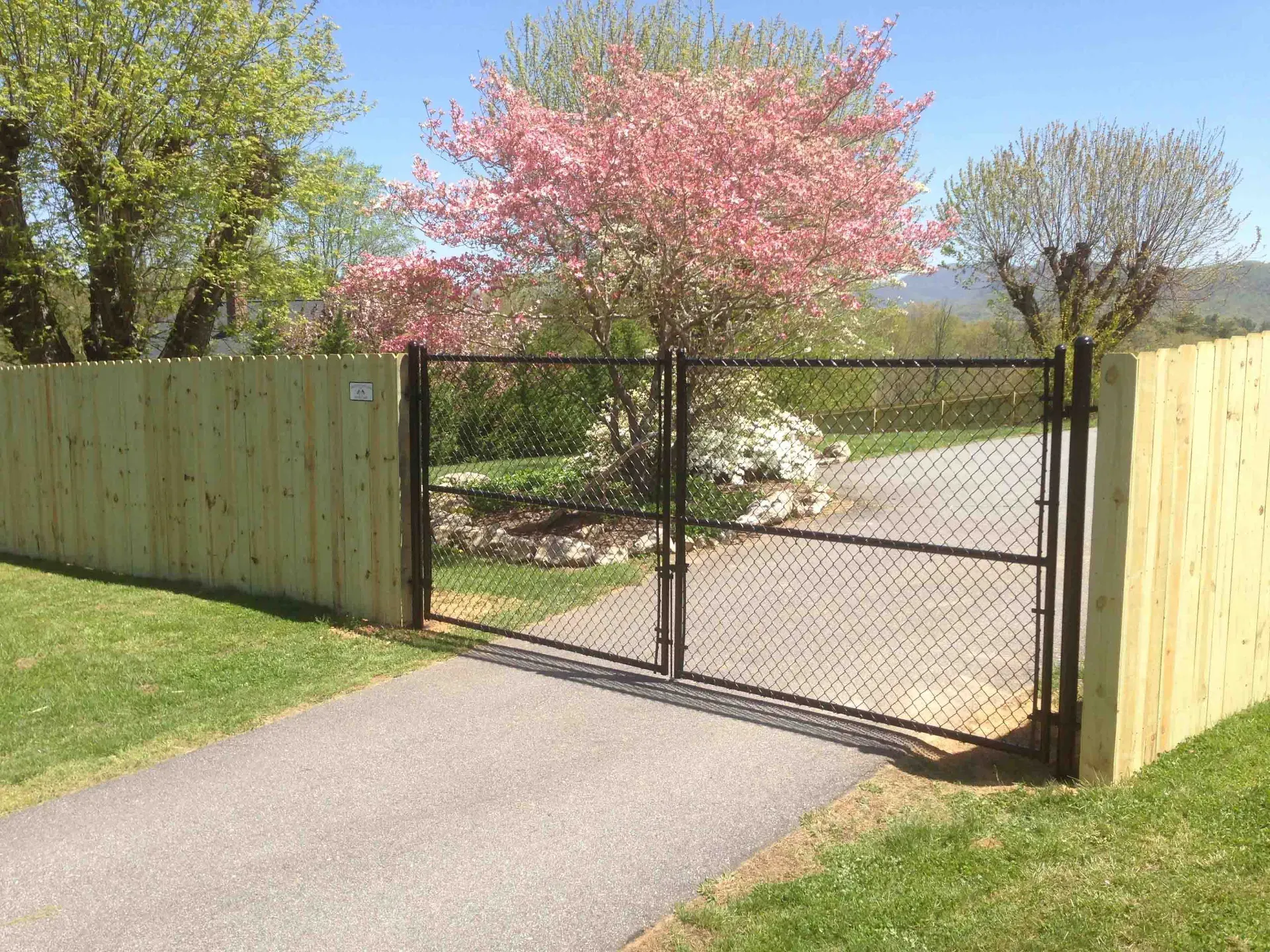 Read More About large double driveway gates
