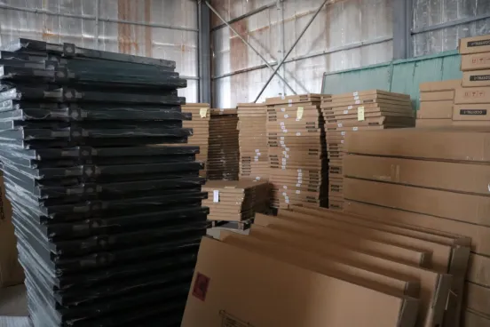 large double driveway gates