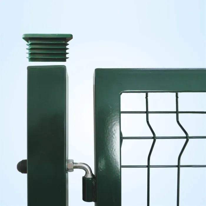 grey composite garden gate