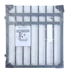 Portable Versatile Pvc Coated Pond Fence Upper Arch For Garden Pond Fence