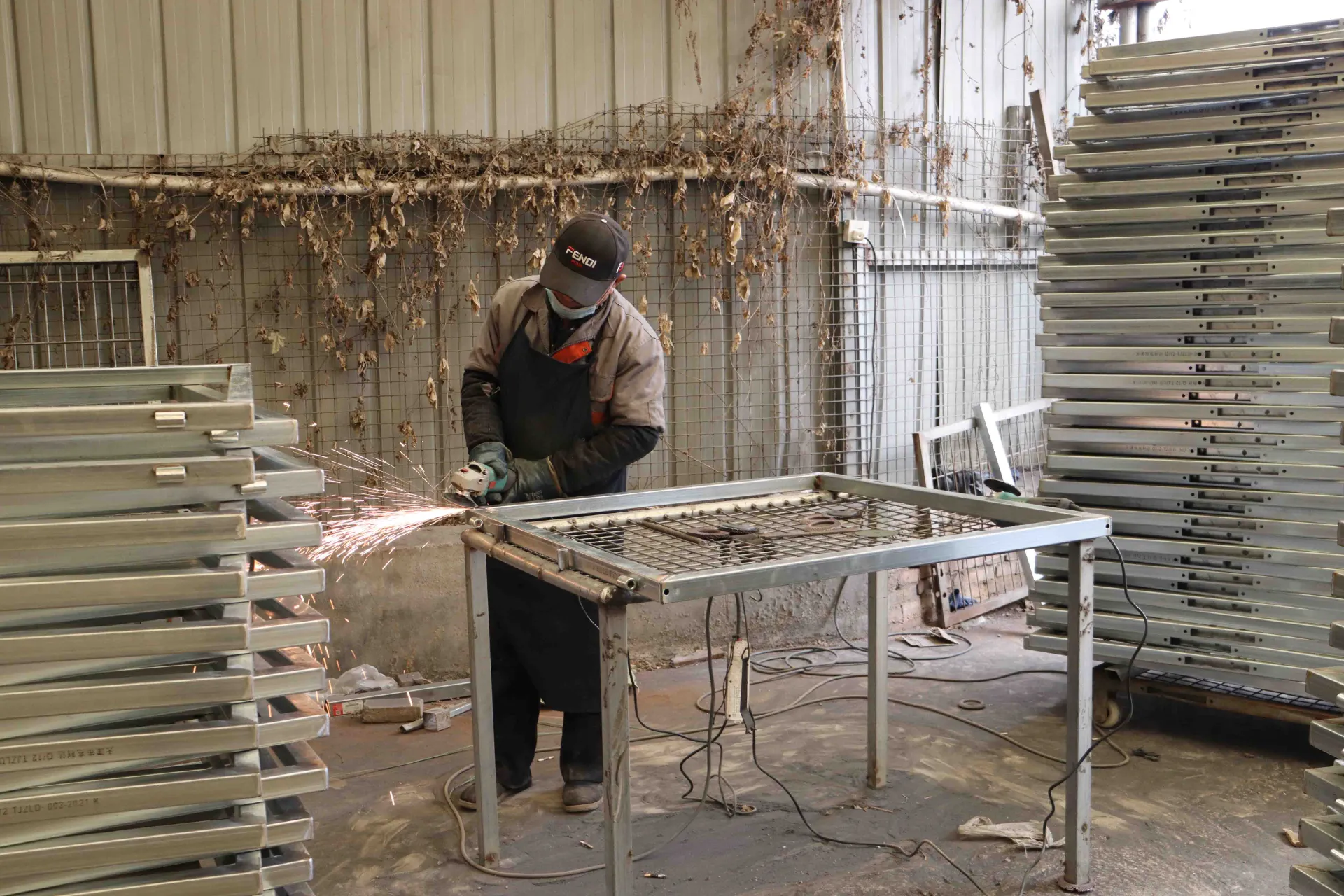 double door main gate