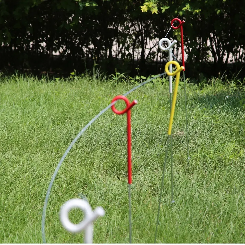 Square Tube Post 3d Wire Panel Gate With Lock For Park Entrance.