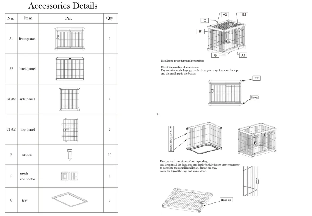 iron side gate with lock