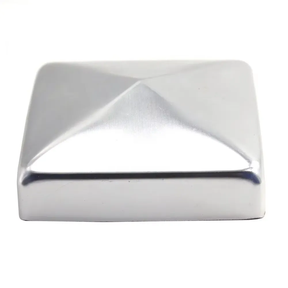 Hot Sale Customized Wooden Or Iron Mesh Fence Post Pyramid Caps