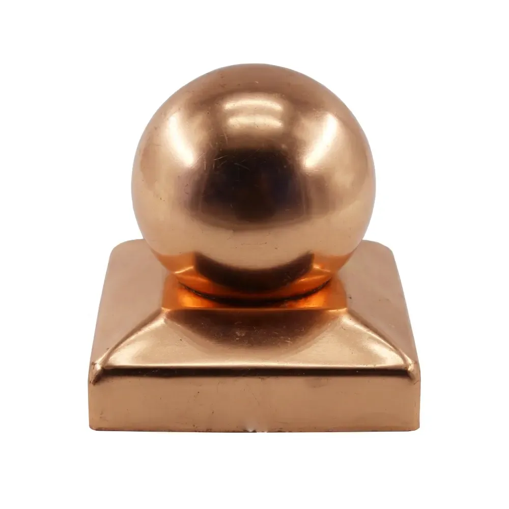 Popular Customized Size Wpc or Vinyl Fence Post Ball Caps