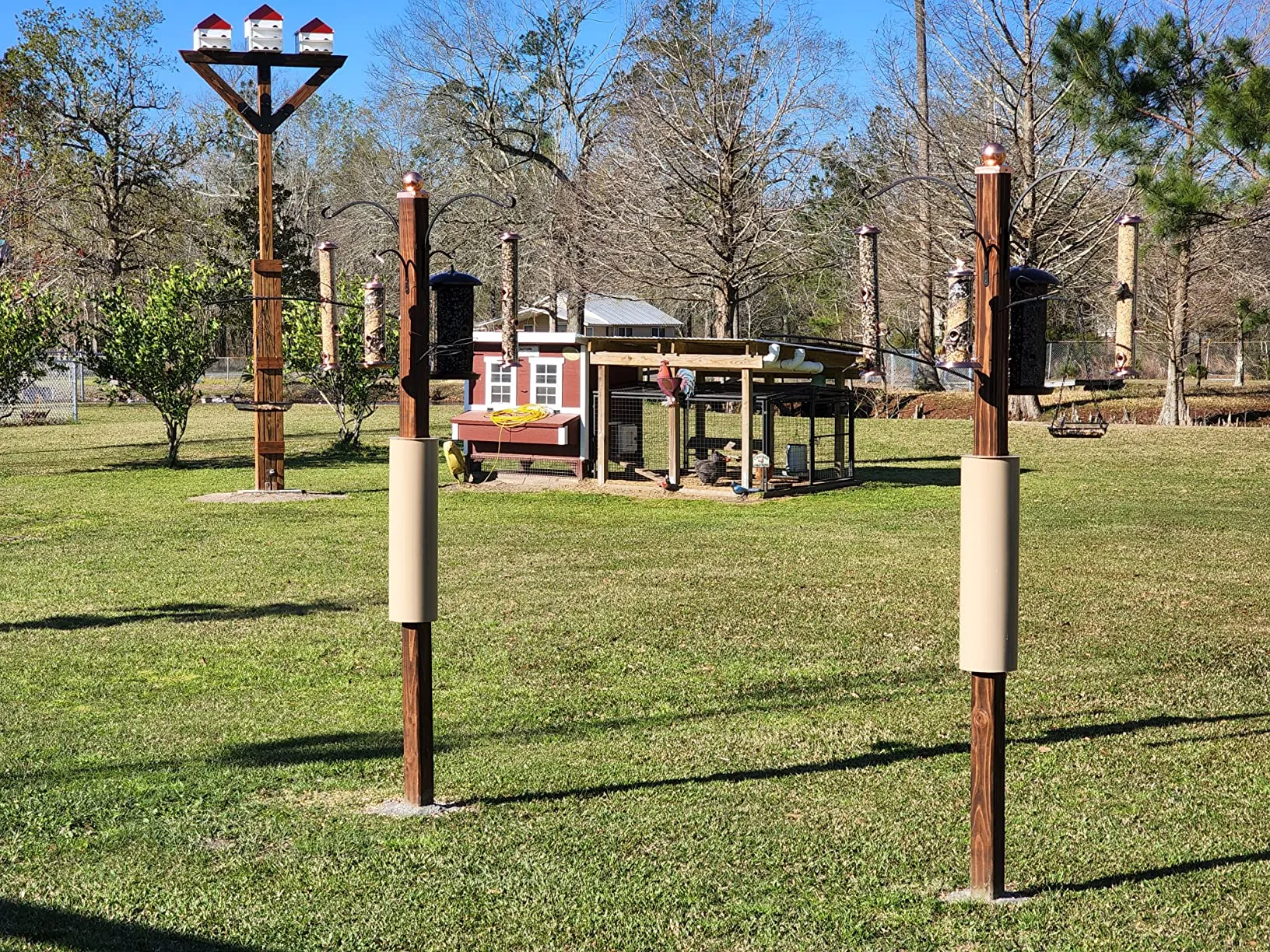 Popular Customized Size Wpc or Vinyl Fence Post Ball Caps