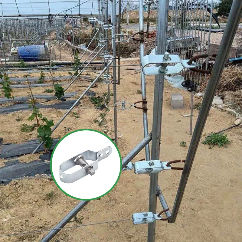 Galvanized steel wire rope fence wire tensioner
