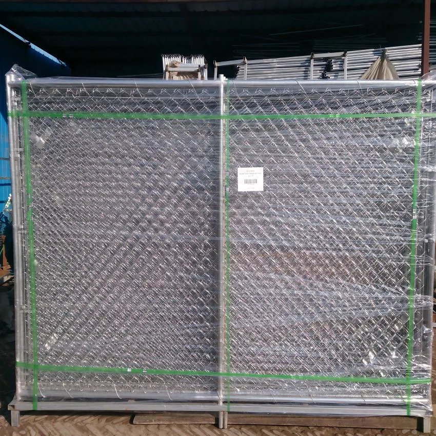 Galvanized Powder Coated Welded Wire Mesh Metal Chain Link Fence Outdoor Large Dog Kennel Fence