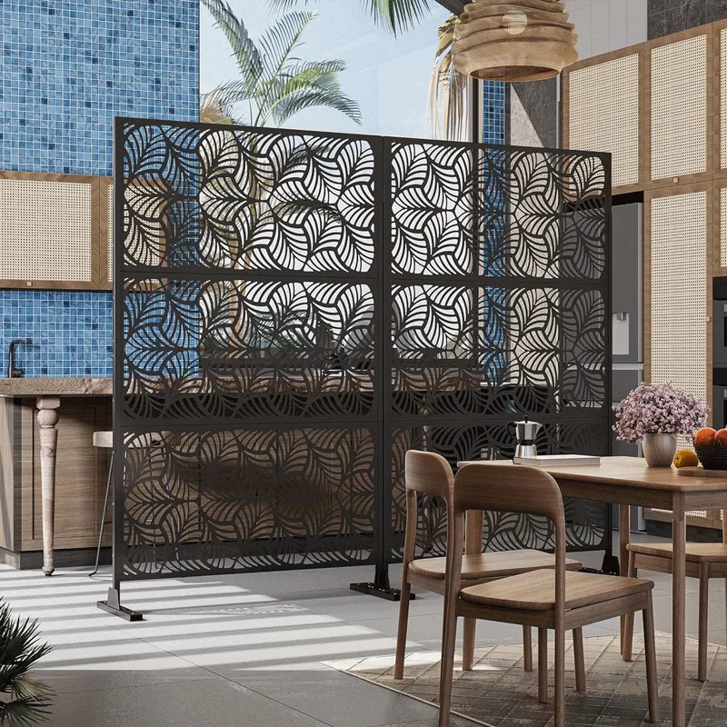 Cheap Popular Laser Cutting Steel Sheet Garden Fence Panels