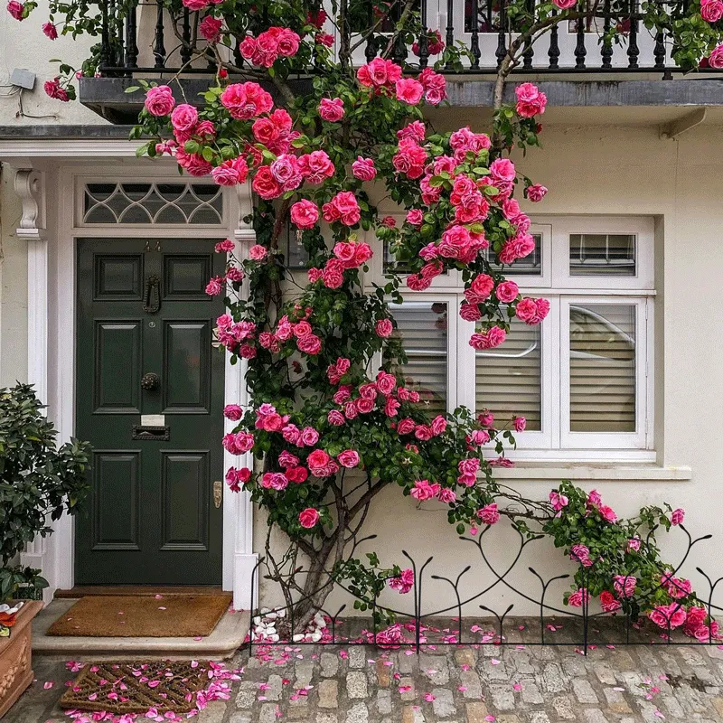 Metal Decorative Garden Fence Metal Border Folding Fence Landscape Fencing