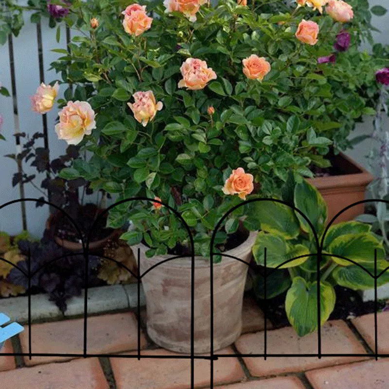 Cheap Hot Selling Garden Fence Arch Metal Border For gardens