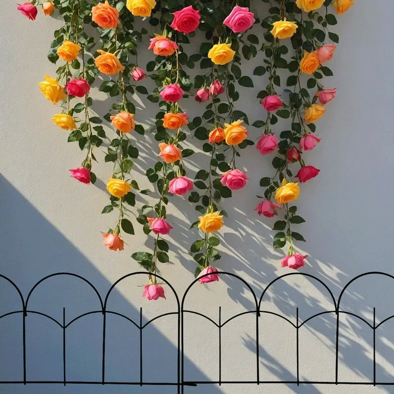 Cheap Hot Selling Garden Fence Arch Metal Border For gardens