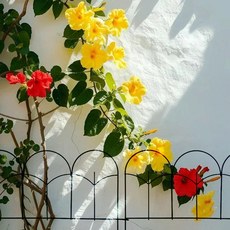 Cheap Hot Selling Garden Fence Arch Metal Border For gardens