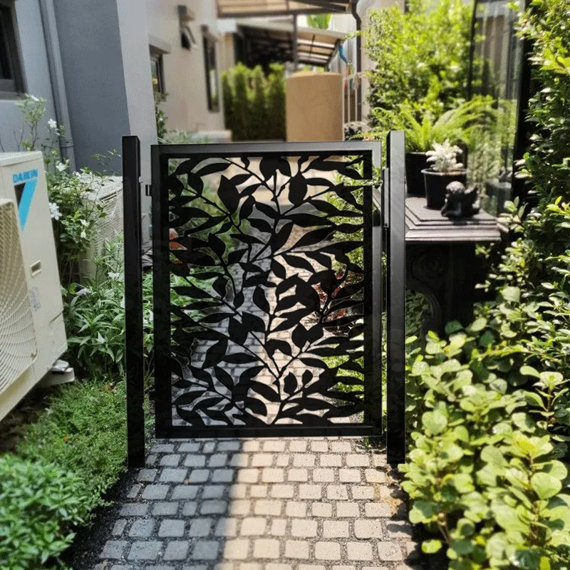 Cheap Popular High-quality Laser Cutting Steel Sheet Garden Gates